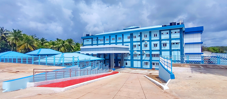 Construction of District Hospital at Garacharma